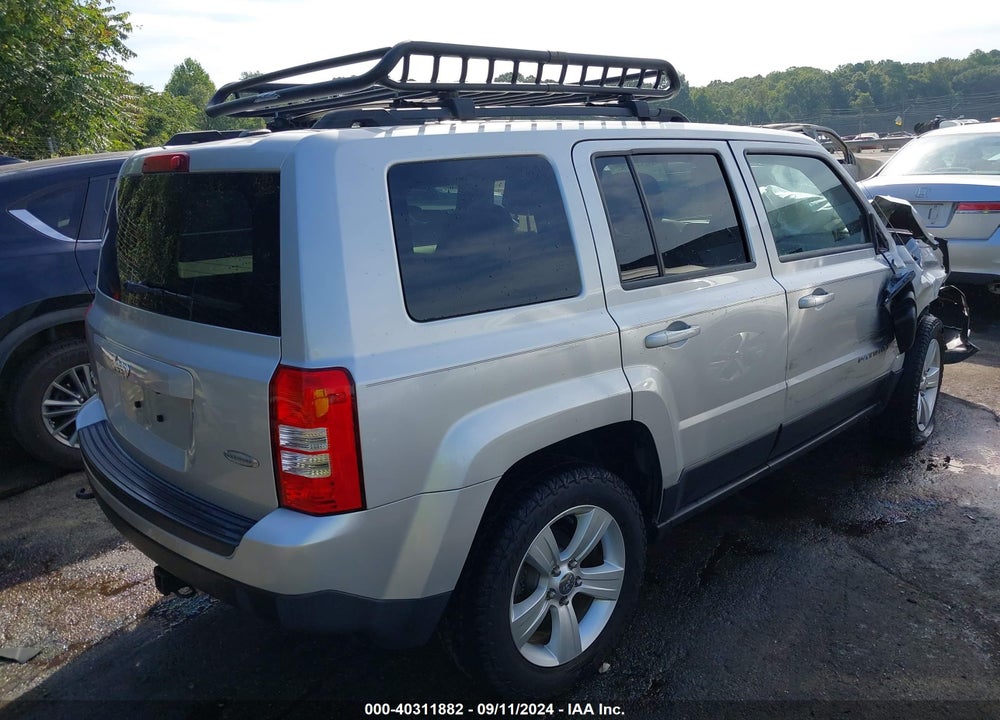 2014 JEEP PATRIOT LATITUDE VIN: 1C4NJRFB4ED510349
