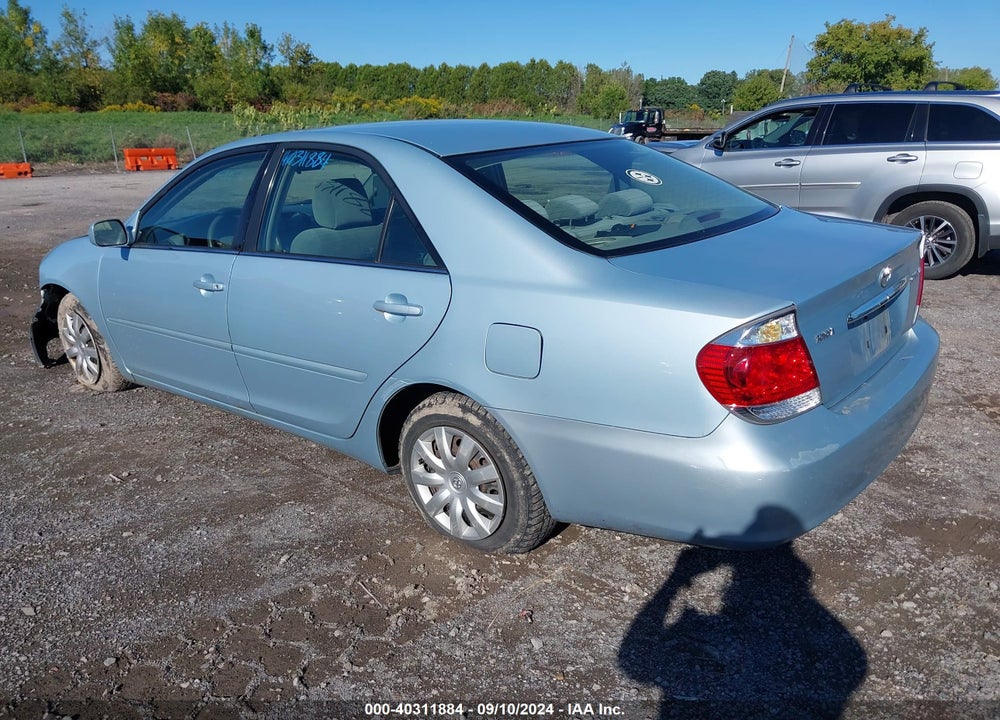 2005 TOYOTA CAMRY LE VIN: 4T1BE32K15U622130