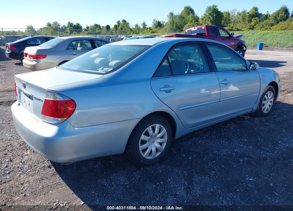 2005 TOYOTA CAMRY LE VIN: 4T1BE32K15U622130