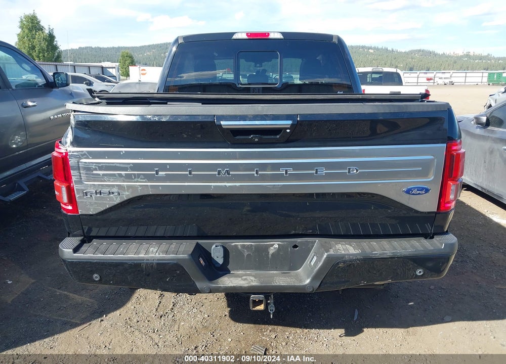 2016 FORD F-150 LIMITED VIN: 1FTEW1EGXGFD45544
