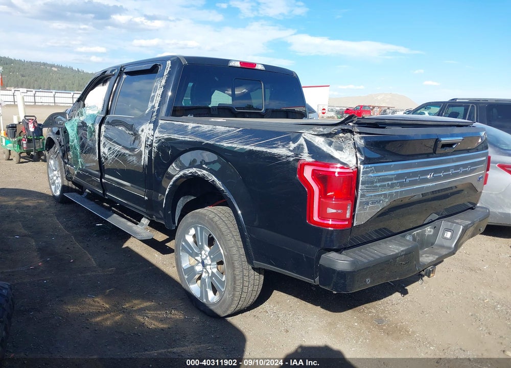 2016 FORD F-150 LIMITED VIN: 1FTEW1EGXGFD45544
