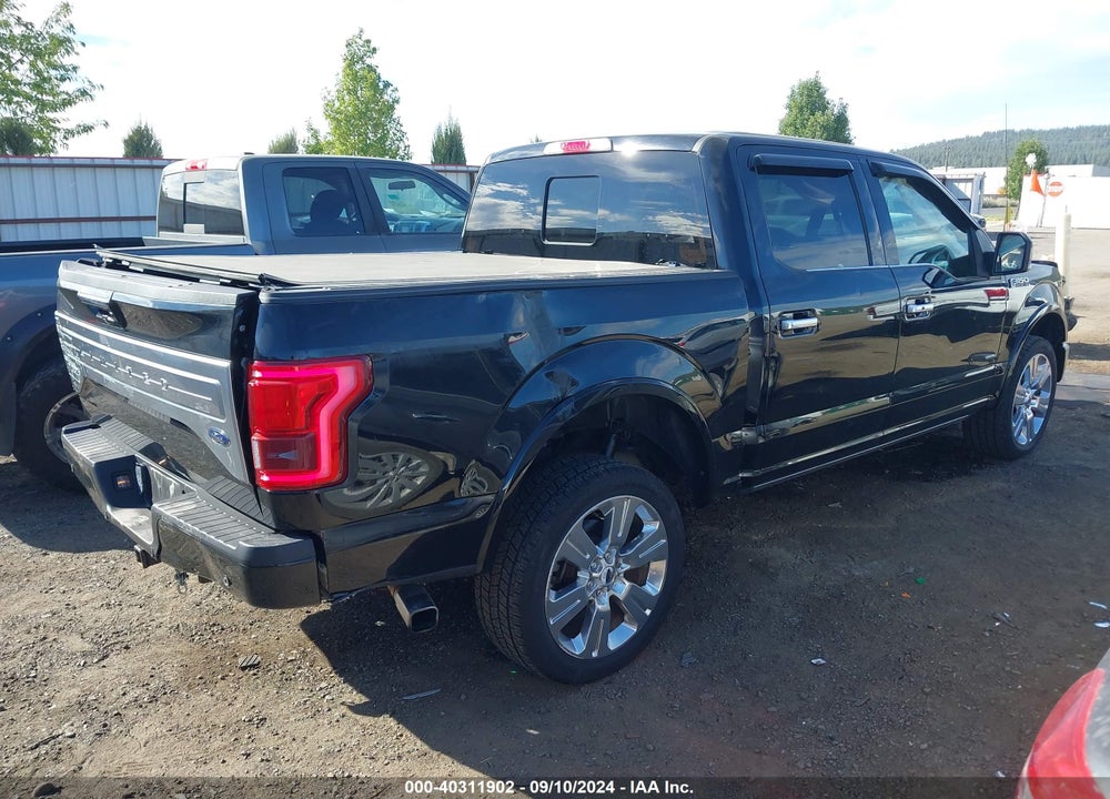 2016 FORD F-150 LIMITED VIN: 1FTEW1EGXGFD45544