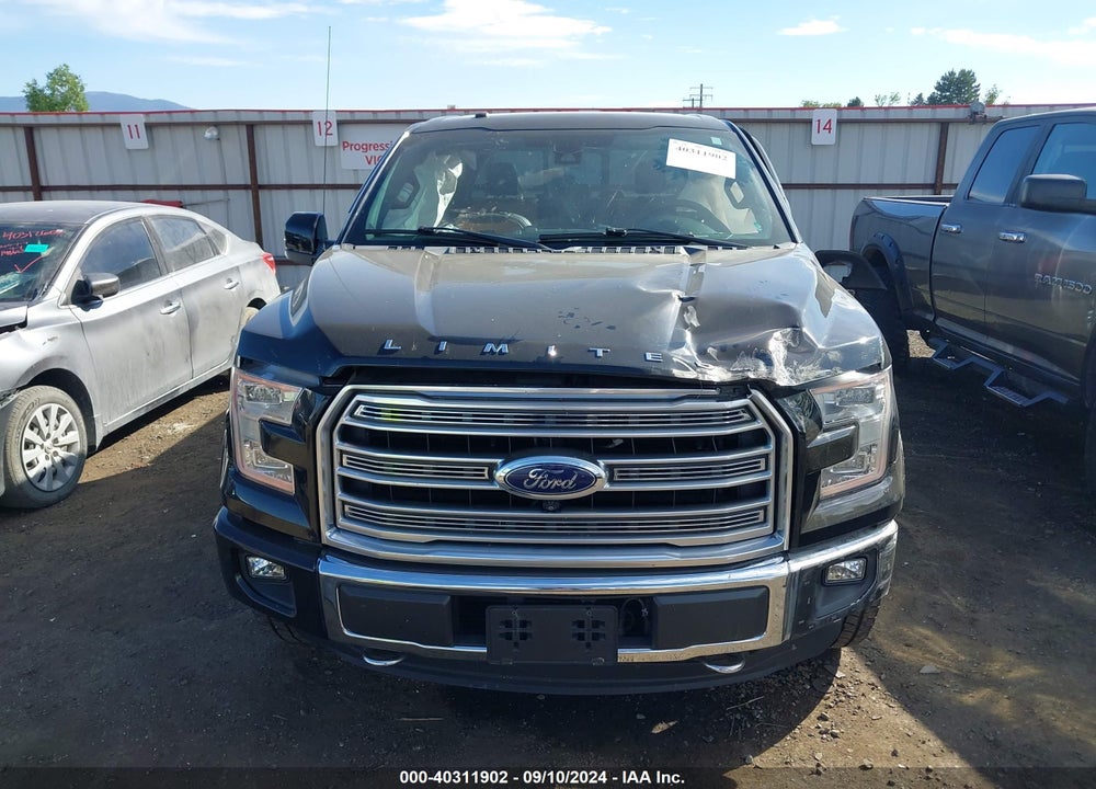 2016 FORD F-150 LIMITED VIN: 1FTEW1EGXGFD45544