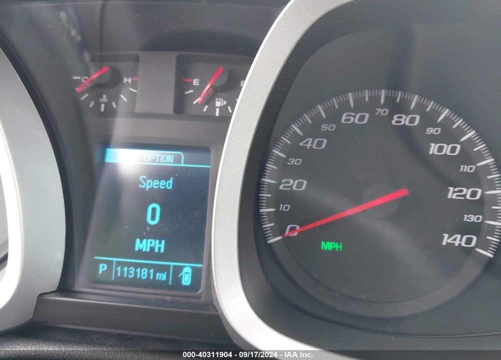 2013 CHEVROLET EQUINOX 1LT VIN: 1GNFLEEK8DZ125667