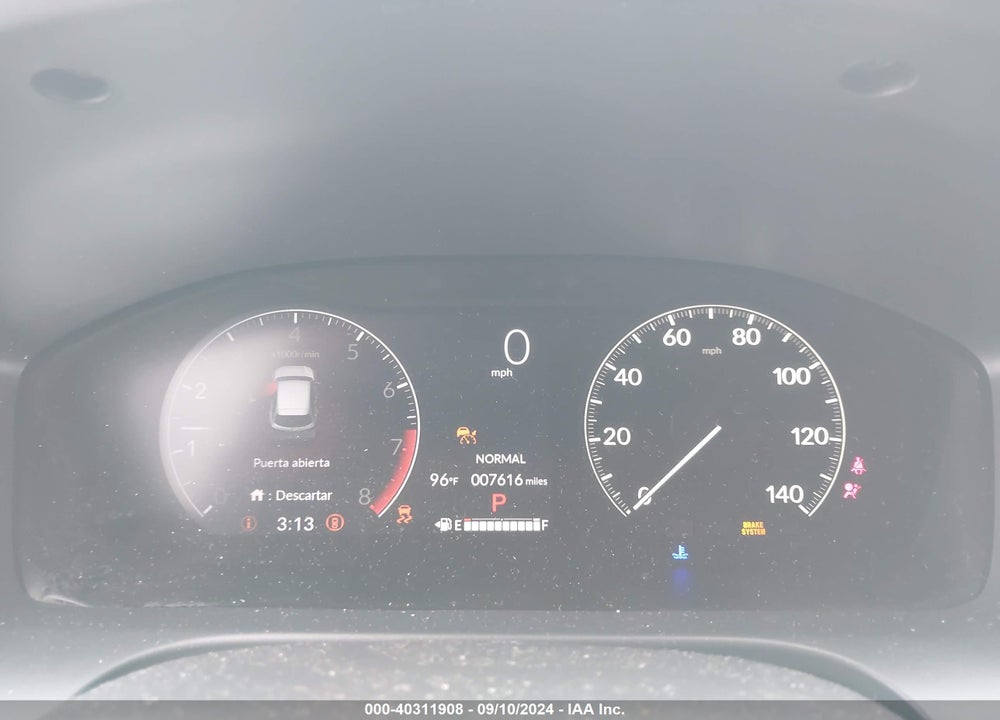 2024 HONDA HR-V 2WD EX-L/2WD EX-L W/O BSI VIN: 3CZRZ1H78RM761433