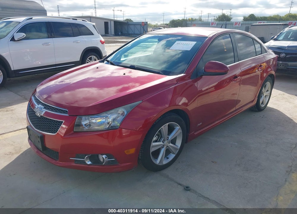 2014 CHEVROLET CRUZE 2LT AUTO VIN: 1G1PE5SB7E7369702