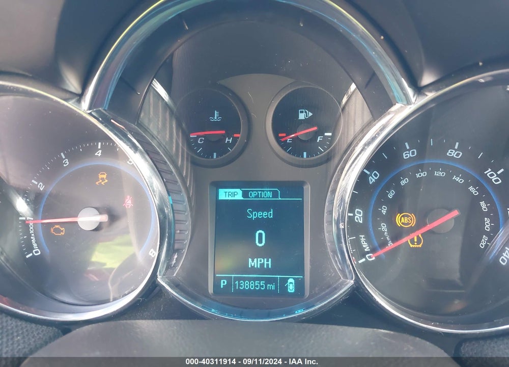 2014 CHEVROLET CRUZE 2LT AUTO VIN: 1G1PE5SB7E7369702
