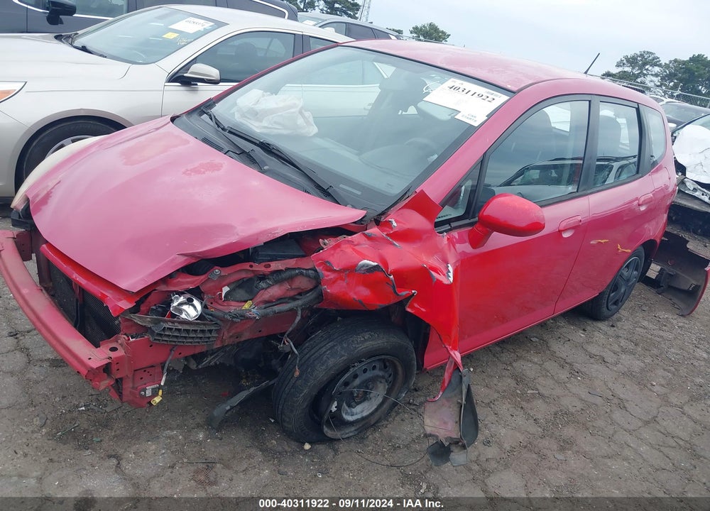 2008 HONDA FIT VIN: JHMGD384X8S056442