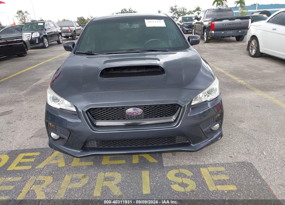 2016 SUBARU WRX PREMIUM VIN: JF1VA1E60G9803764