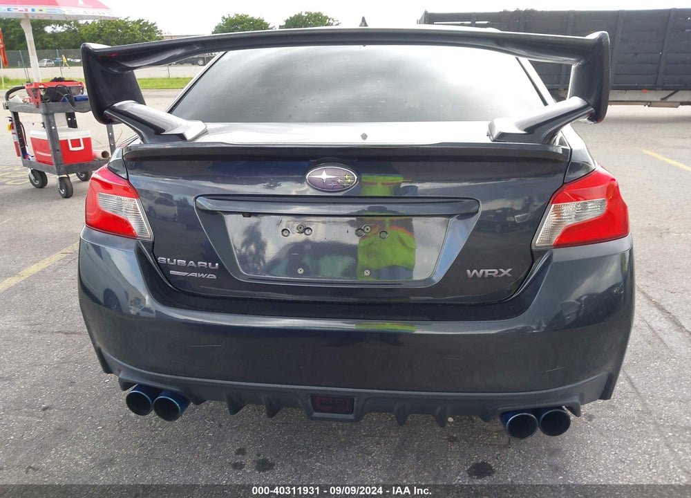2016 SUBARU WRX PREMIUM VIN: JF1VA1E60G9803764