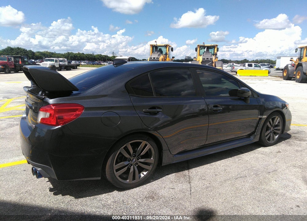 2016 SUBARU WRX PREMIUM VIN: JF1VA1E60G9803764