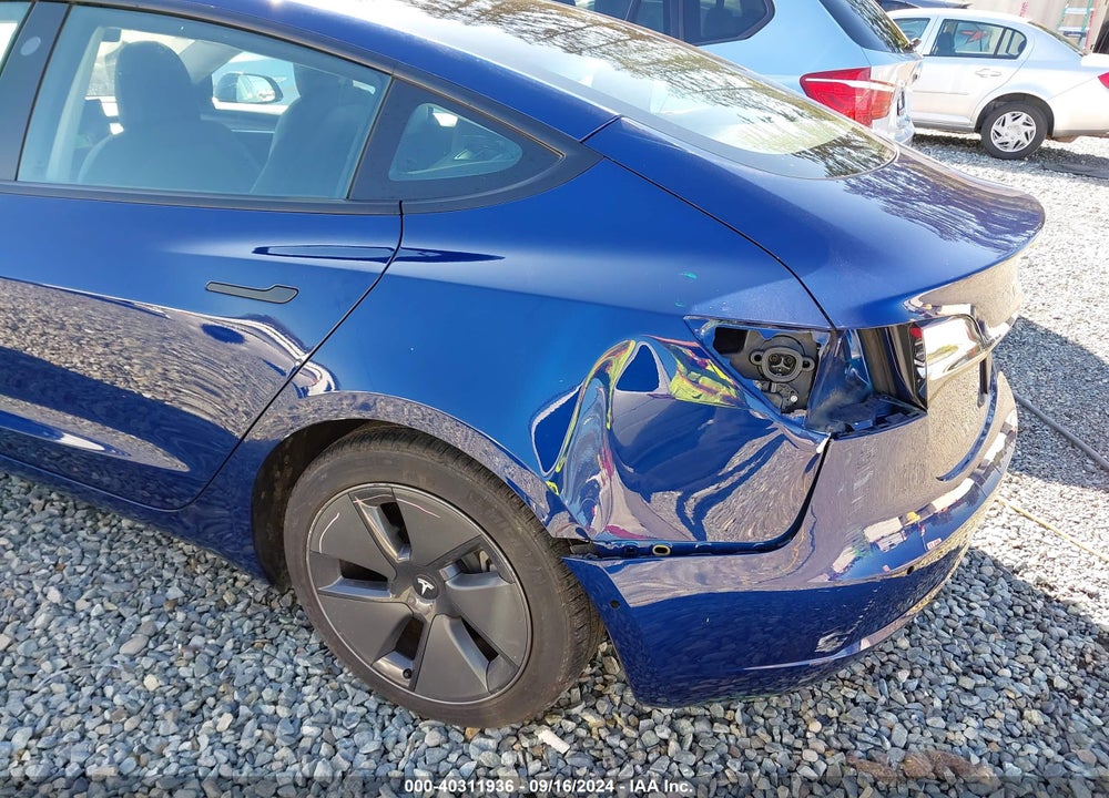 2022 TESLA MODEL 3 VIN: 5YJ3E1EA6NF317506