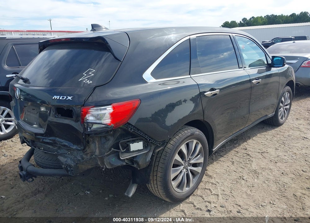 2014 ACURA MDX TECHNOLOGY PACKAGE VIN: 5FRYD3H40EB010468
