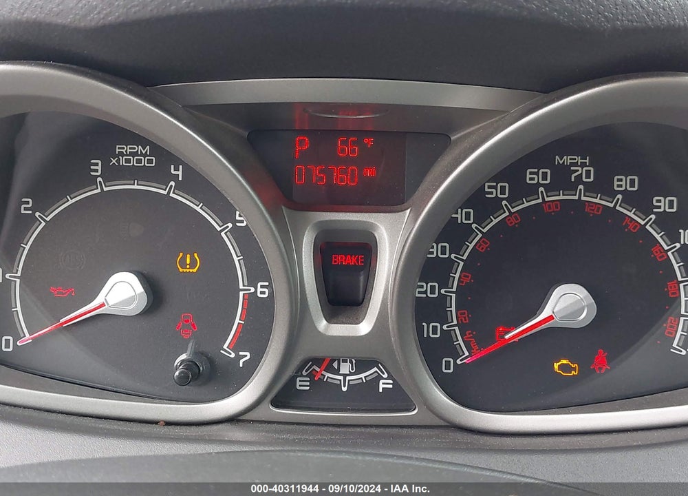 2011 FORD FIESTA SE VIN: 3FADP4EJ2BM159999