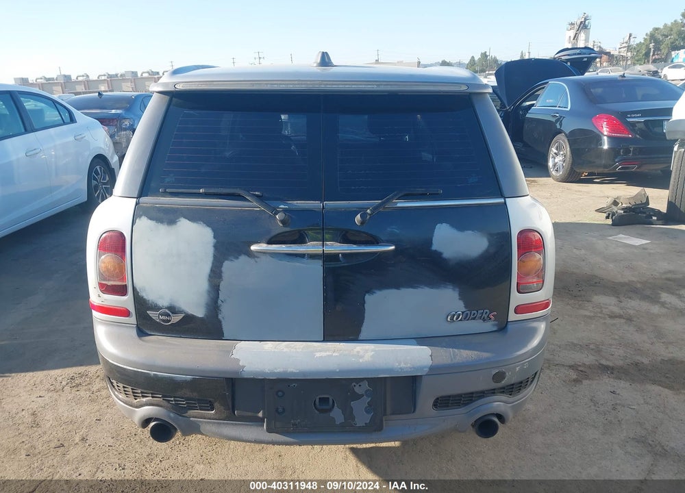 2009 MINI COOPER S CLUBMAN VIN: WMWMM335X9TP72531