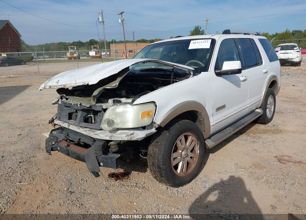 2007 FORD EXPLORER EDDIE BAUER VIN: 1FMEU64E87UB54036