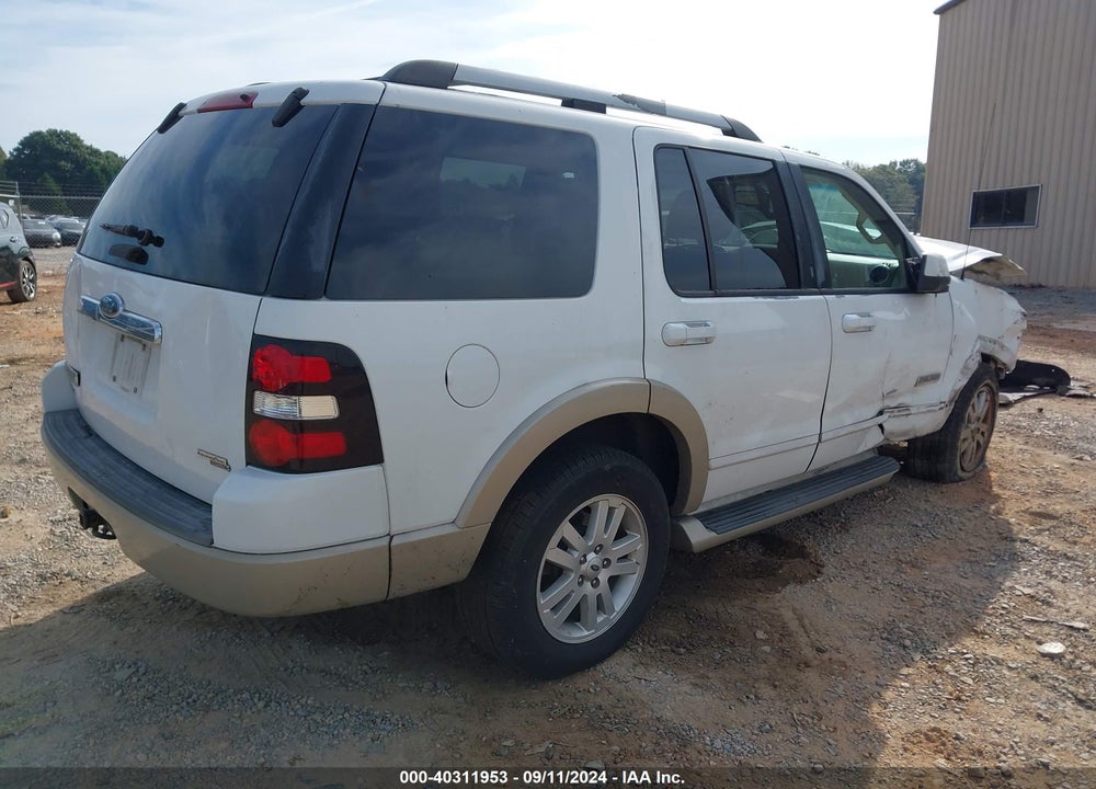 2007 FORD EXPLORER EDDIE BAUER VIN: 1FMEU64E87UB54036