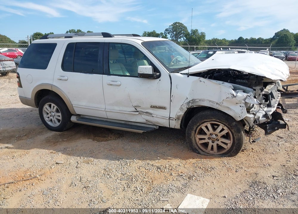2007 FORD EXPLORER EDDIE BAUER VIN: 1FMEU64E87UB54036