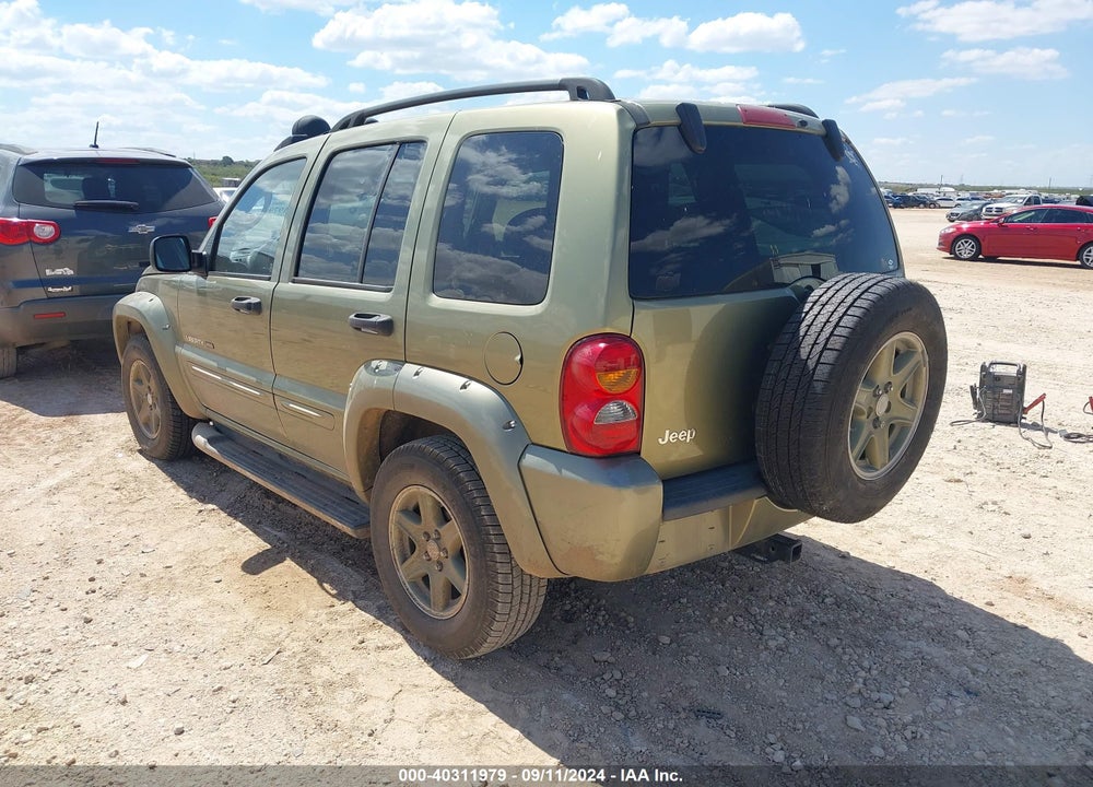 2002 JEEP LIBERTY RENEGADE VIN: 1J4GK38K92W301098