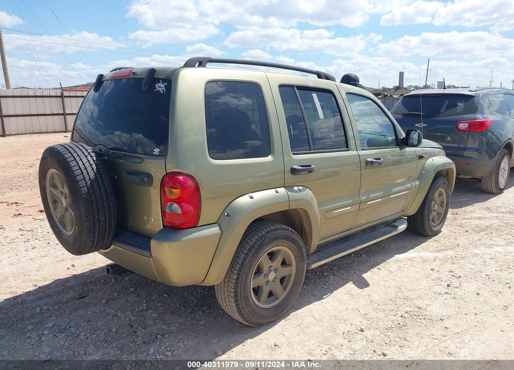 2002 JEEP LIBERTY RENEGADE VIN: 1J4GK38K92W301098
