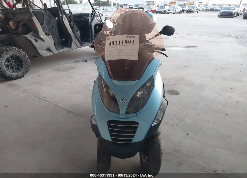2007 PIAGGIO MP3 VIN: ZAPM479M675002691