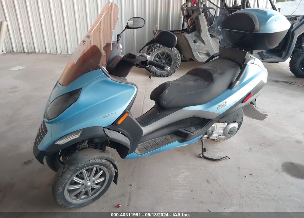 2007 PIAGGIO MP3 VIN: ZAPM479M675002691
