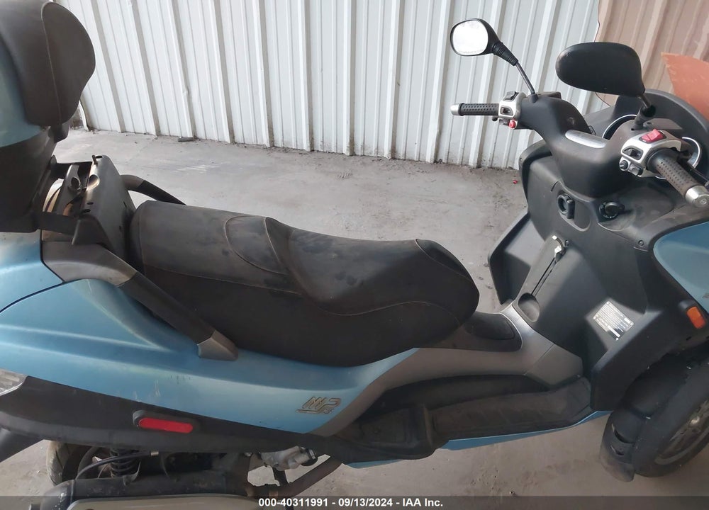 2007 PIAGGIO MP3 VIN: ZAPM479M675002691
