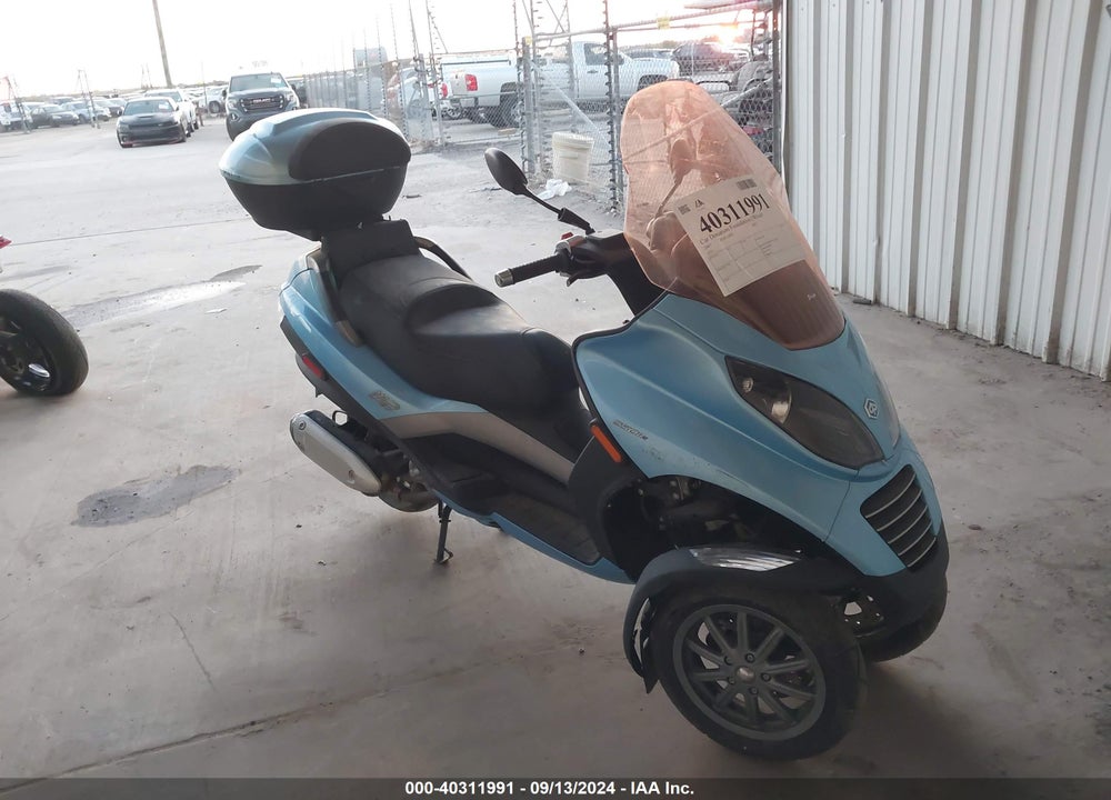 2007 PIAGGIO MP3 VIN: ZAPM479M675002691