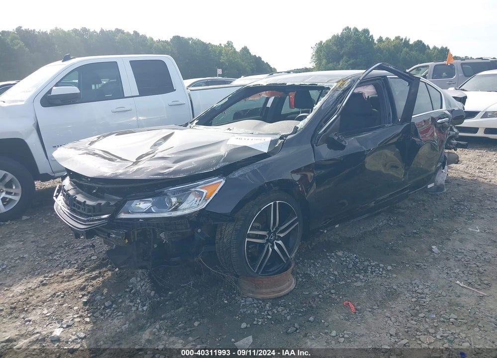 2017 HONDA ACCORD SPORT VIN: 1HGCR2F51HA201950