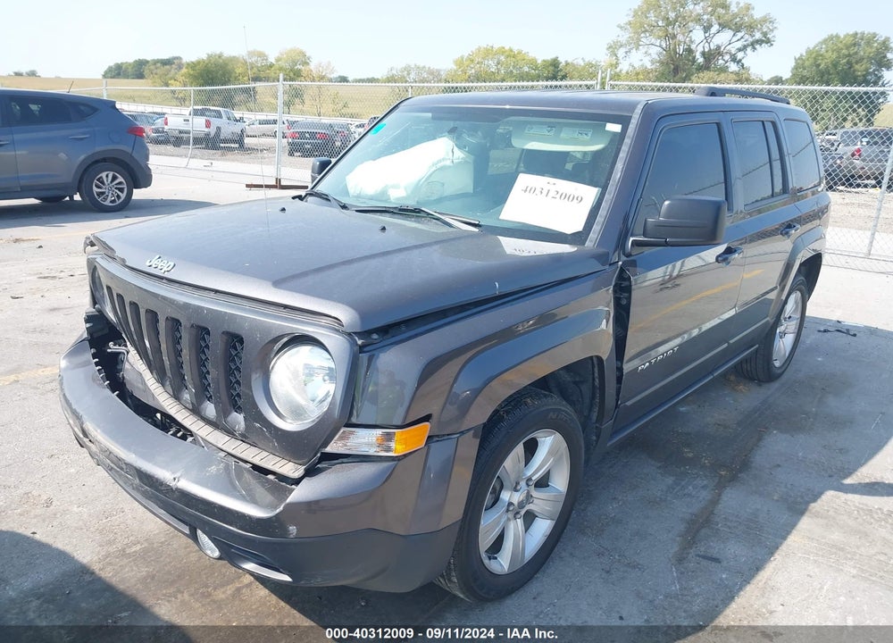2016 JEEP PATRIOT LATITUDE VIN: 1C4NJPFB9GD502223