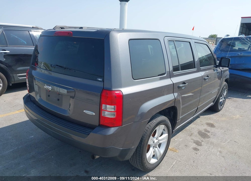 2016 JEEP PATRIOT LATITUDE VIN: 1C4NJPFB9GD502223