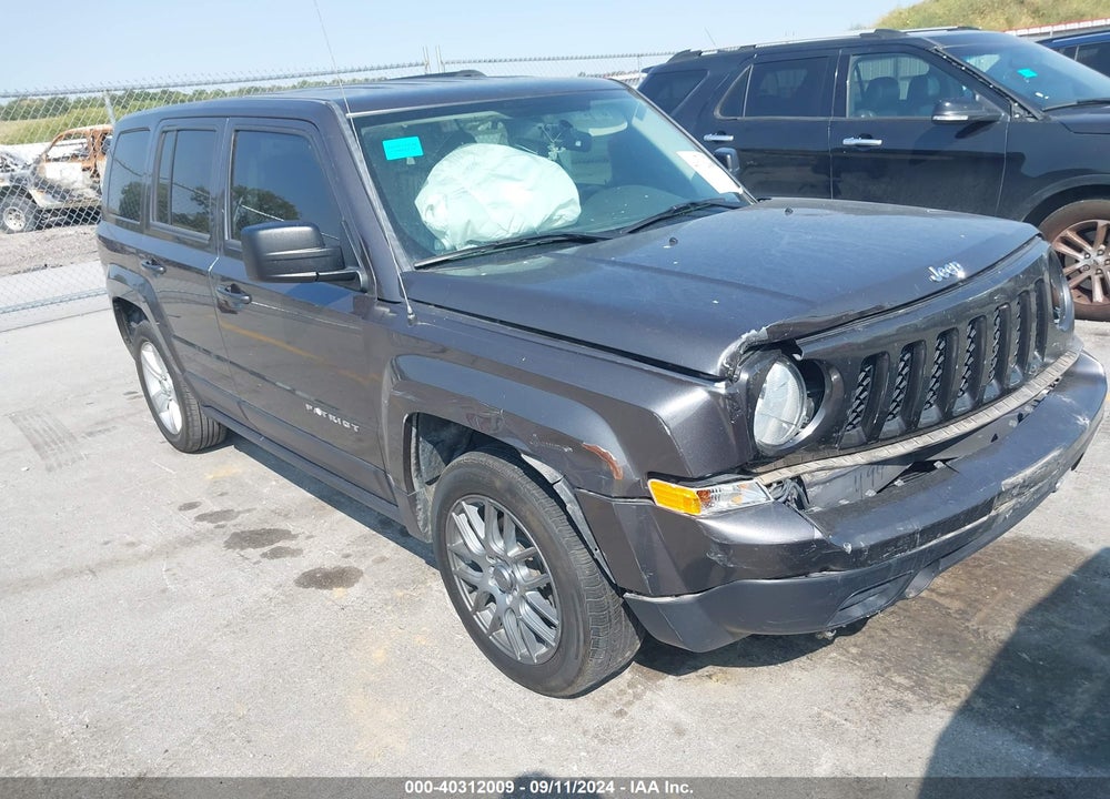 2016 JEEP PATRIOT LATITUDE VIN: 1C4NJPFB9GD502223