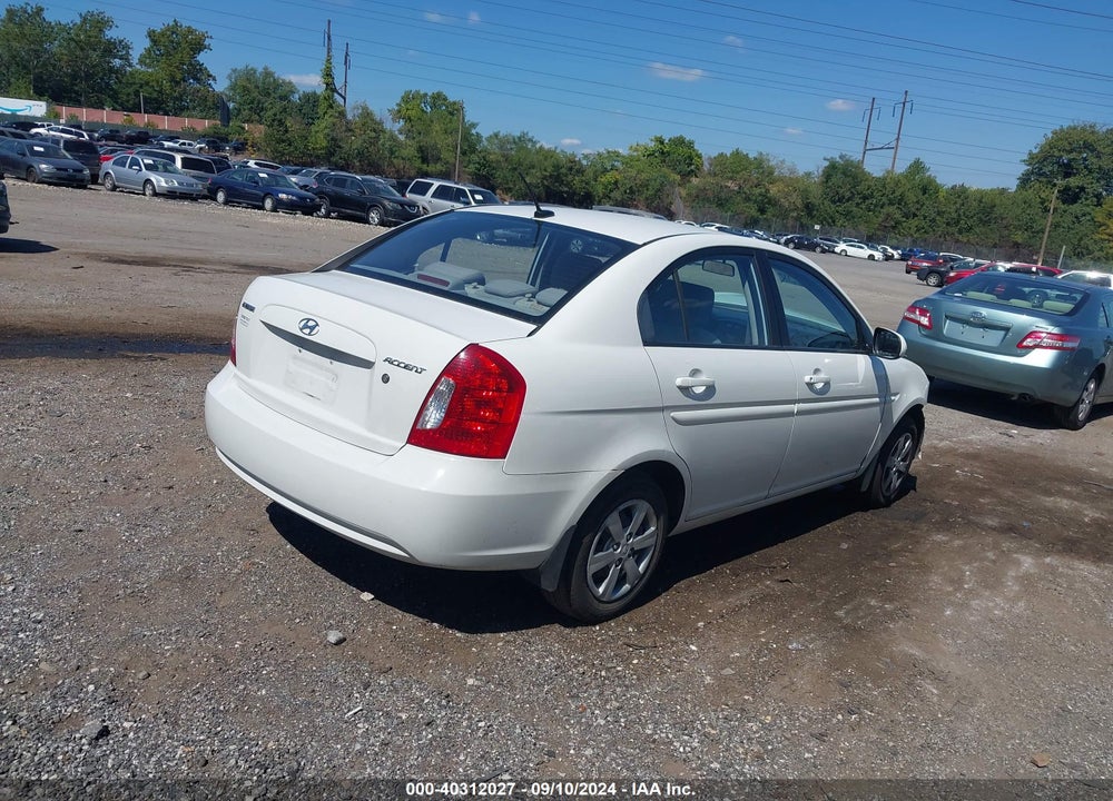 2010 HYUNDAI ACCENT GLS VIN: KMHCN4AC1AU503041