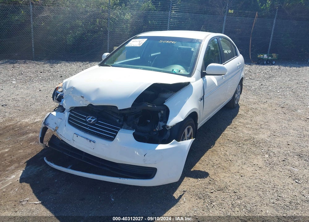 2010 HYUNDAI ACCENT GLS VIN: KMHCN4AC1AU503041