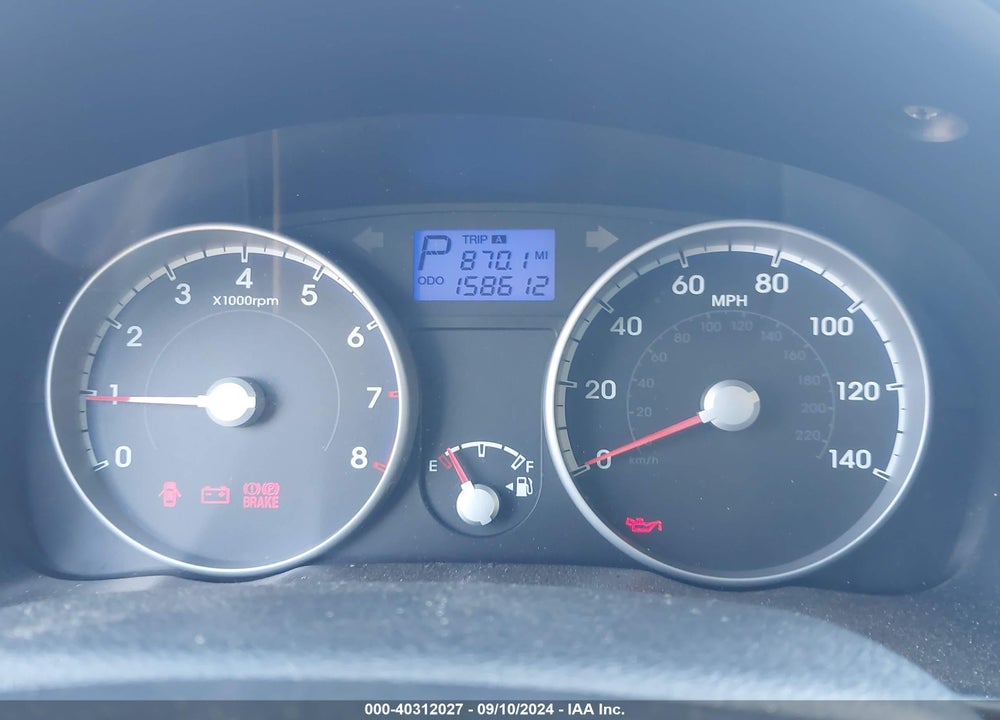 2010 HYUNDAI ACCENT GLS VIN: KMHCN4AC1AU503041
