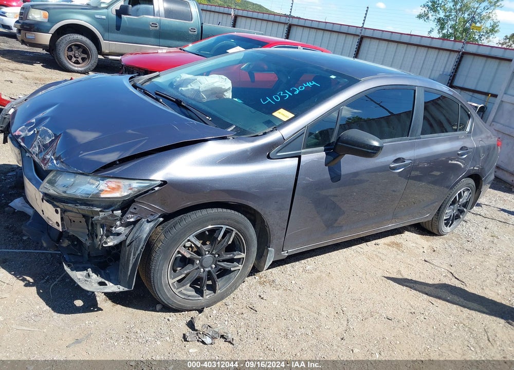 2015 HONDA CIVIC LX VIN: 19XFB2F53FE118403