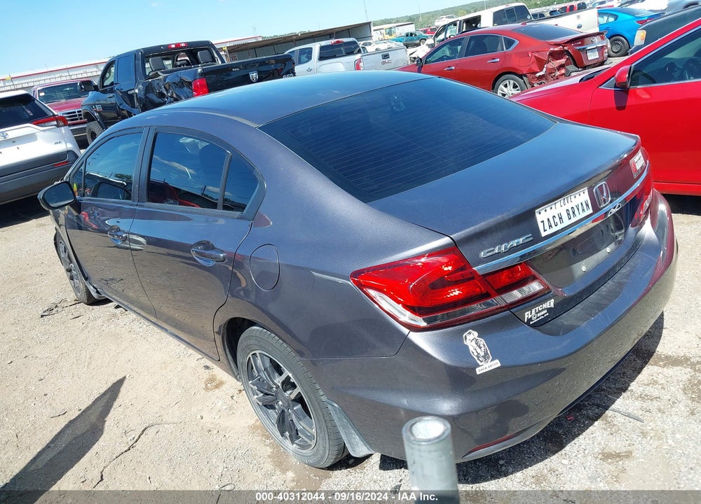 2015 HONDA CIVIC LX VIN: 19XFB2F53FE118403