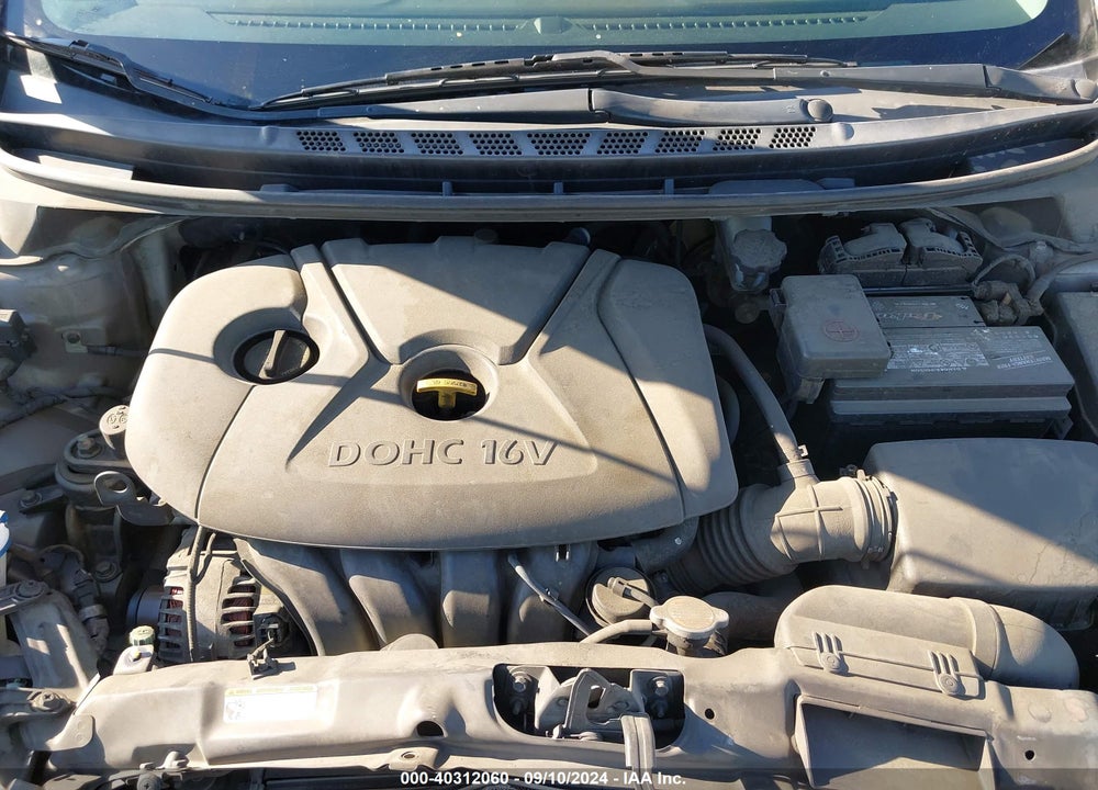 2012 HYUNDAI ELANTRA LIMITED VIN: 5NPDH4AE9CH095273