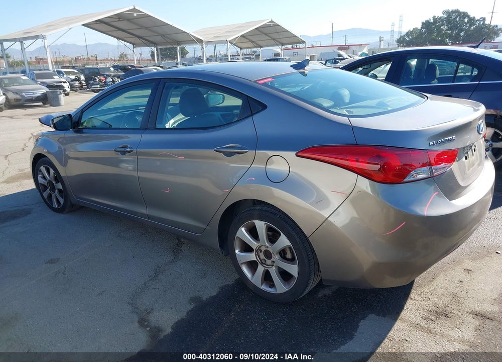 2012 HYUNDAI ELANTRA LIMITED VIN: 5NPDH4AE9CH095273