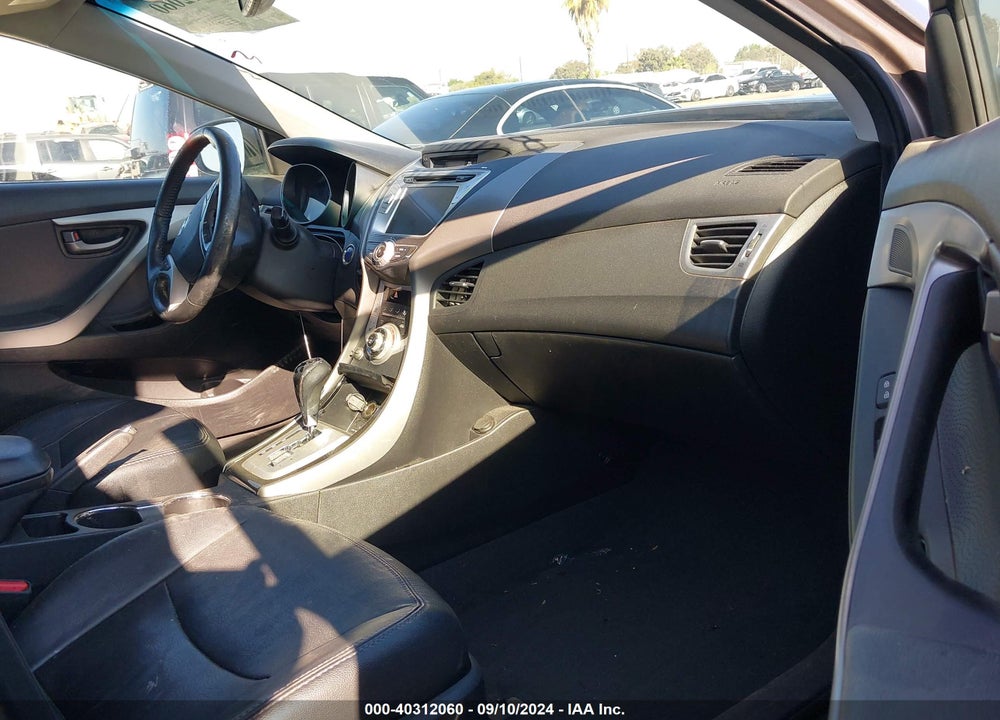 2012 HYUNDAI ELANTRA LIMITED VIN: 5NPDH4AE9CH095273