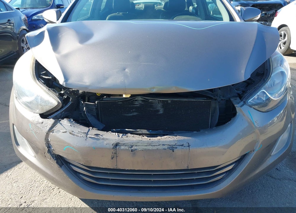 2012 HYUNDAI ELANTRA LIMITED VIN: 5NPDH4AE9CH095273