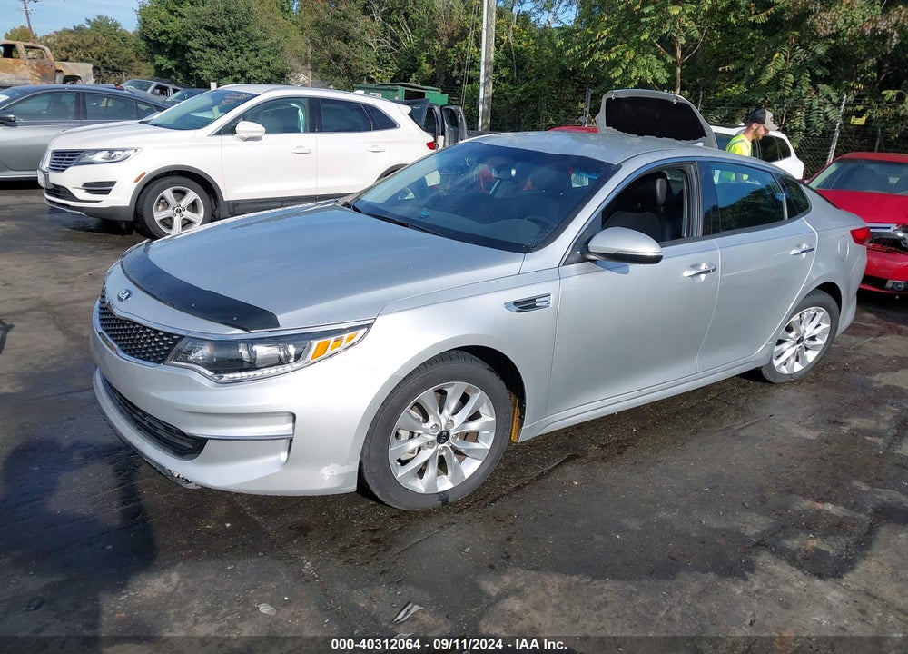 2018 KIA OPTIMA EX VIN: 5XXGU4L38JG185656