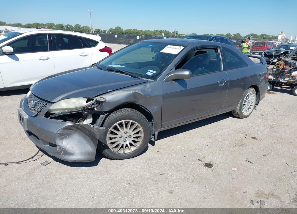 2005 HONDA CIVIC EX VIN: 1HGEM22955L026120