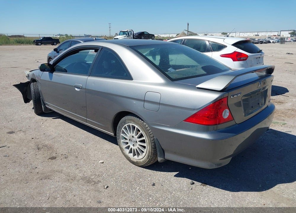 2005 HONDA CIVIC EX VIN: 1HGEM22955L026120