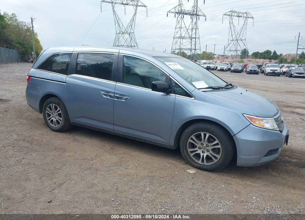 2013 HONDA ODYSSEY EX-L VIN: 5FNRL5H61DB069324