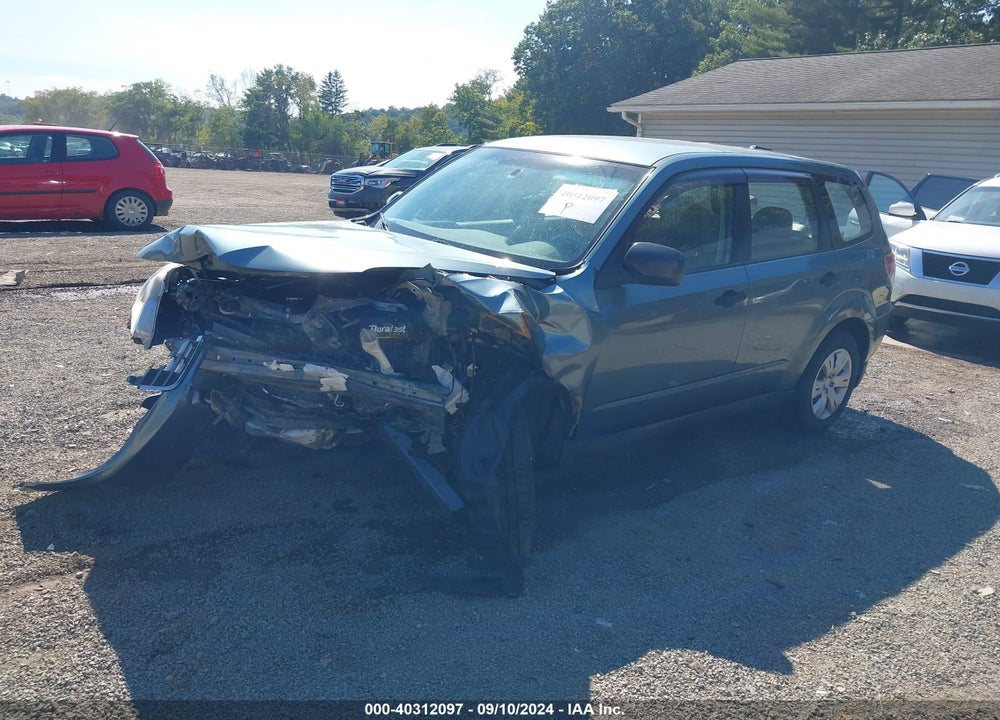 2010 SUBARU FORESTER 2.5X VIN: JF2SH6AC1AH736849