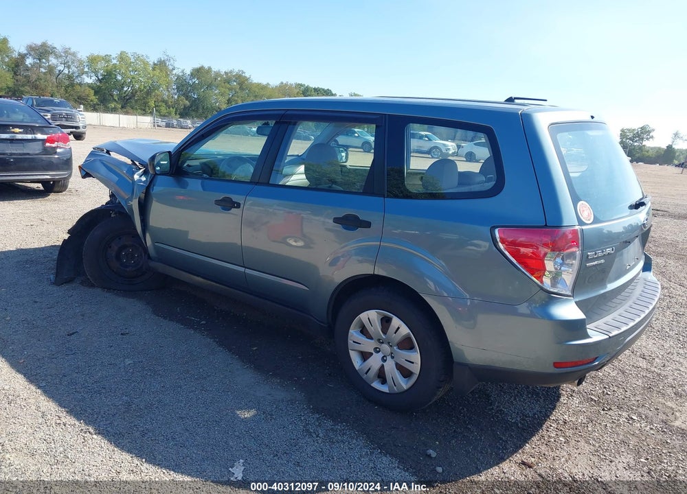 2010 SUBARU FORESTER 2.5X VIN: JF2SH6AC1AH736849