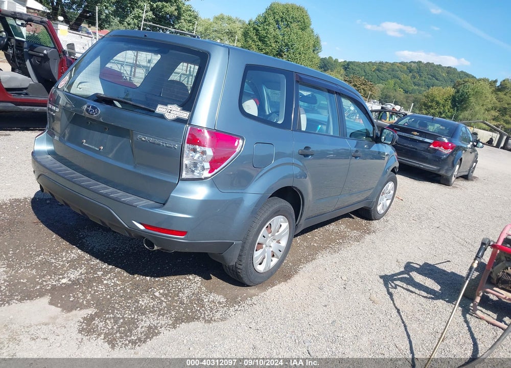 2010 SUBARU FORESTER 2.5X VIN: JF2SH6AC1AH736849
