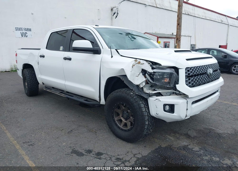 2019 TOYOTA TUNDRA SR5 5.7L V8 VIN: 5TFDY5F15KX793250