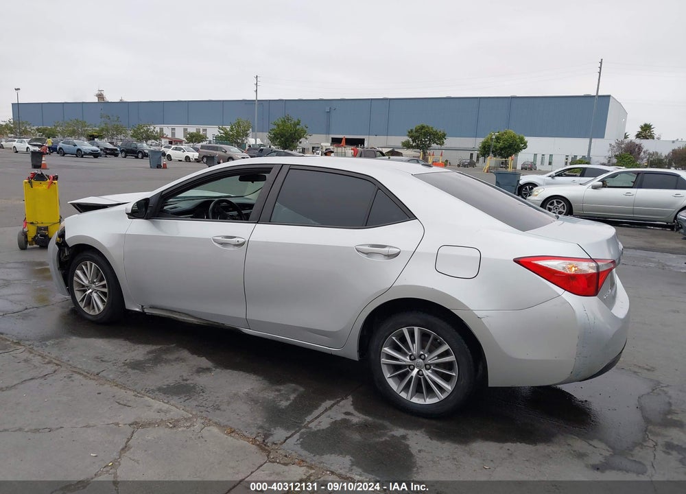 2014 TOYOTA COROLLA LE PLUS VIN: 5YFBURHEXEP021968